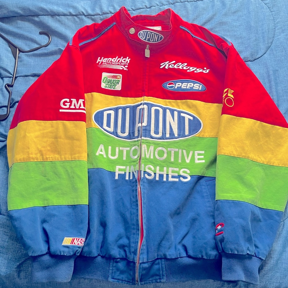 Vintage DuPont NASCAR Jacket Jeff Gordon